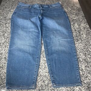 Old Navy Women’s 20 OG Straight High Rise Medium Wash jeans new